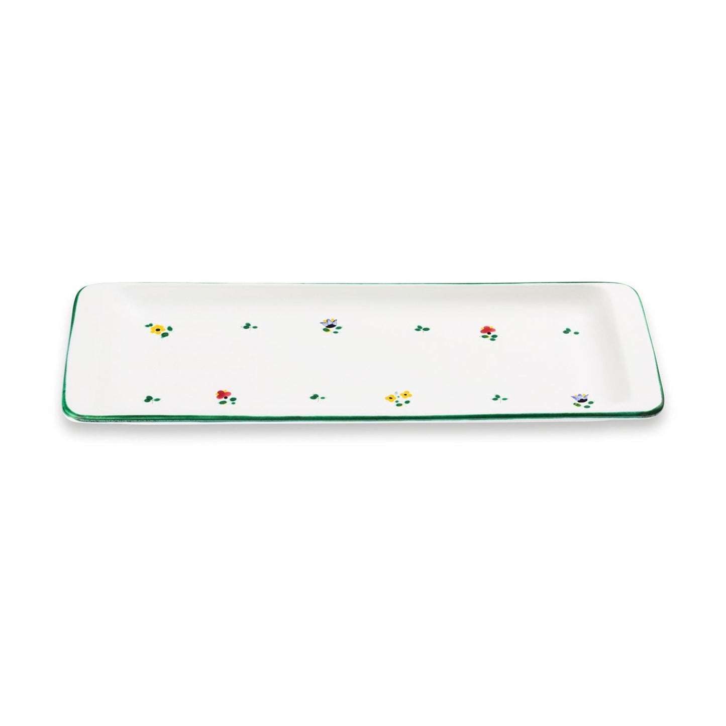 Alpine Flower Stollen Plate 16.5"