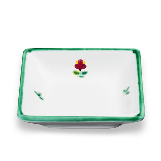 Alpine Flowers Square Snack Tray