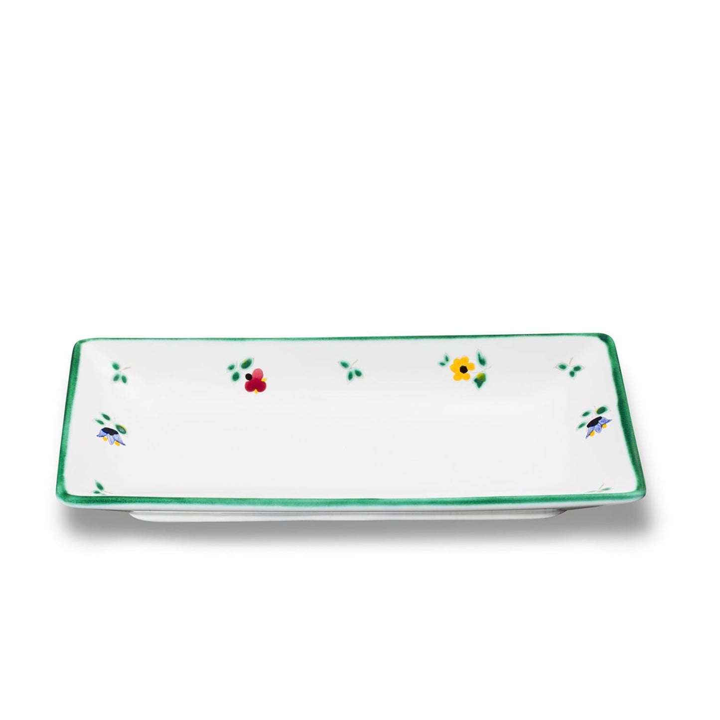 Alpine Flowers Snack Tray 8.6"