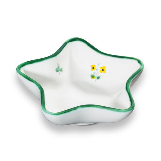 Alpine Flowers Star Dish 5.5"