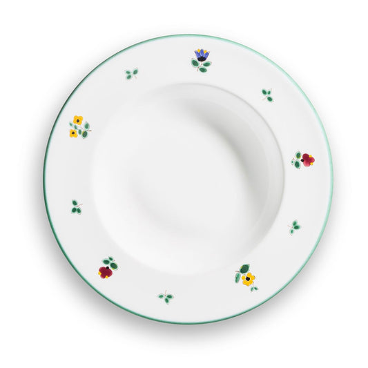 Alpine Flower Soup Plate 9.4"