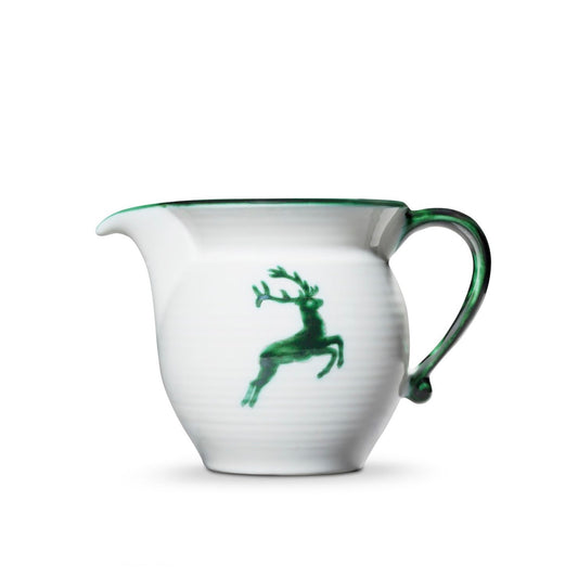 Ceramica Gmundner Cervo verde, piattino Moka ( 11 cm Ceramica Gmundner Cervo verde, piattino Moka ( 11 cm
