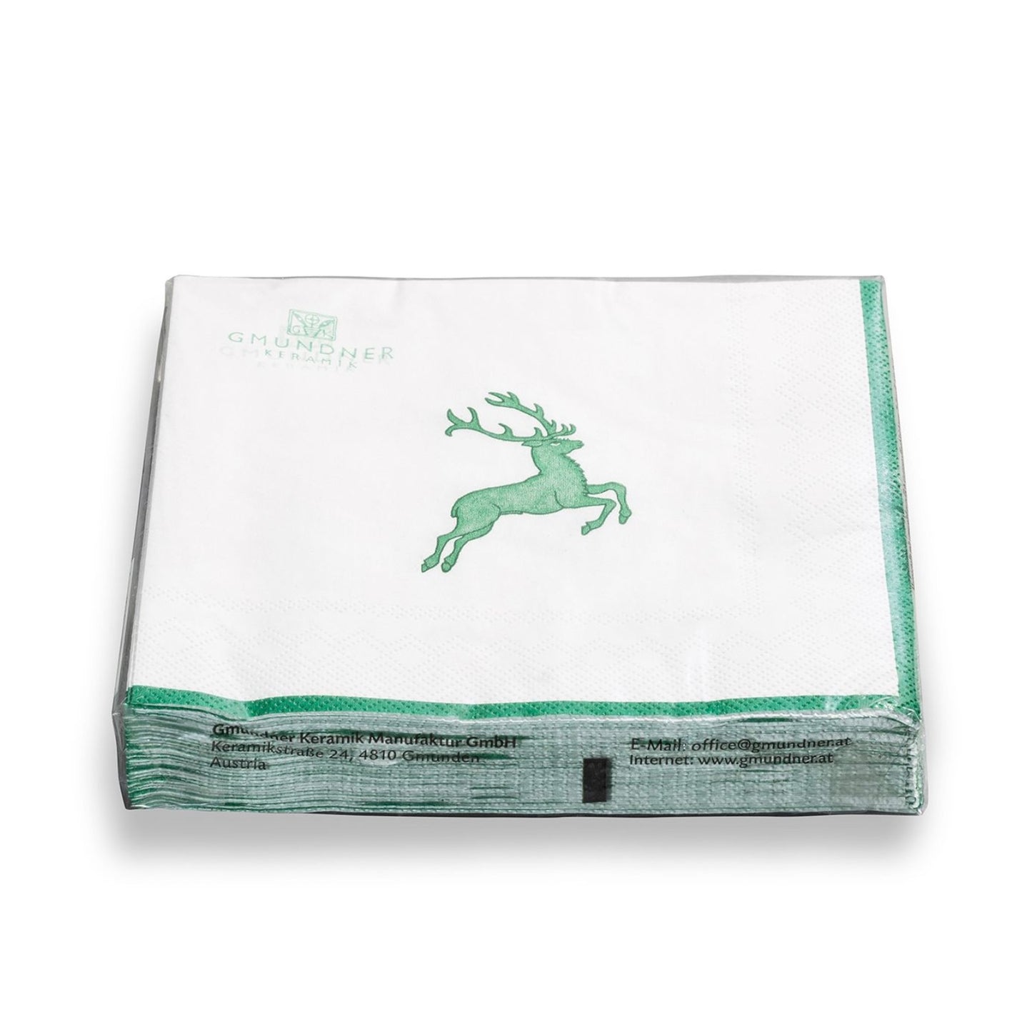 Green Deer Napkin Pack of 20