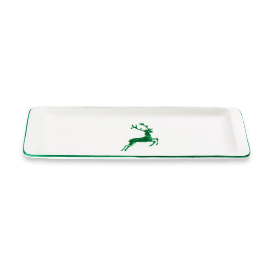 Green Deer Stollen Plate 16.5"