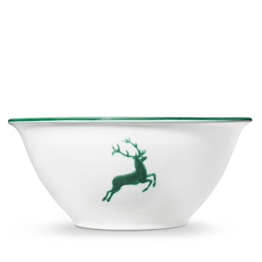 Green Deer Salad Bowl Lg-13"