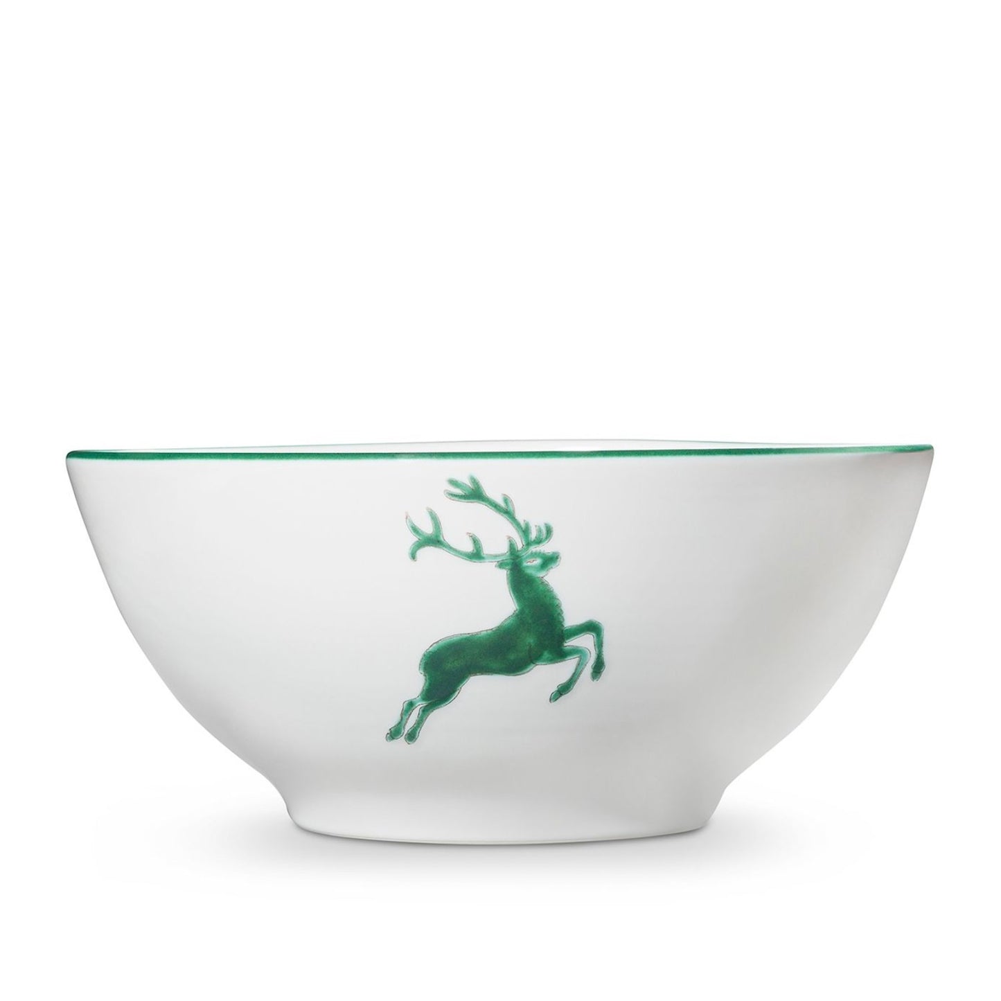 Green Deer Medium Serving Bowl 10.6"