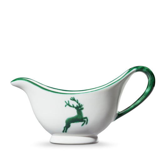 Green Deer Sauce Boat