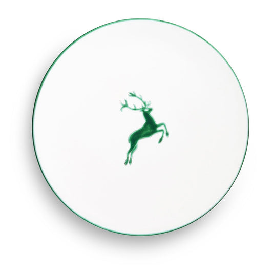 Green Deer Coupe Dinner Plate 11"