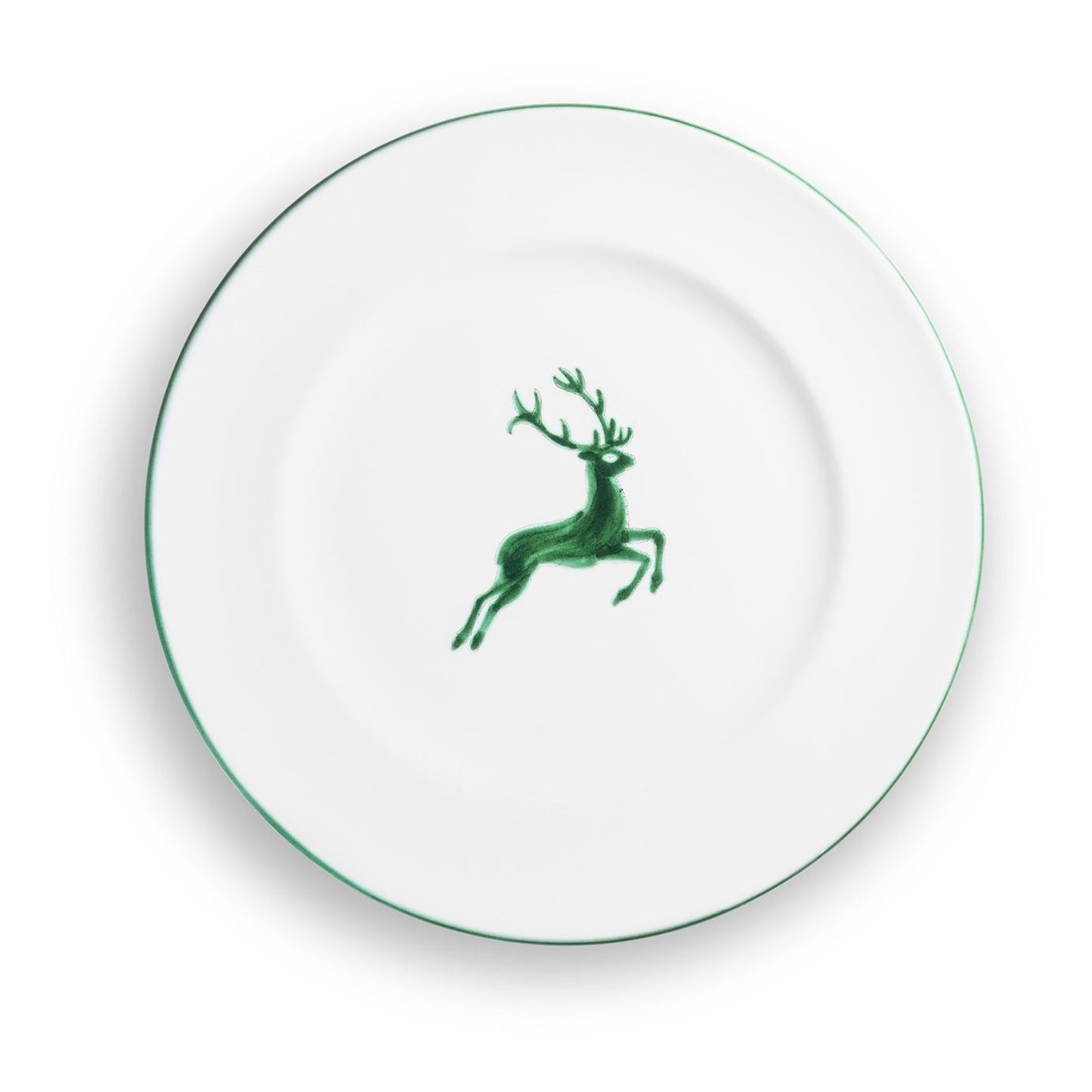 Green Deer Gourmet Dinner Plate 10.6"