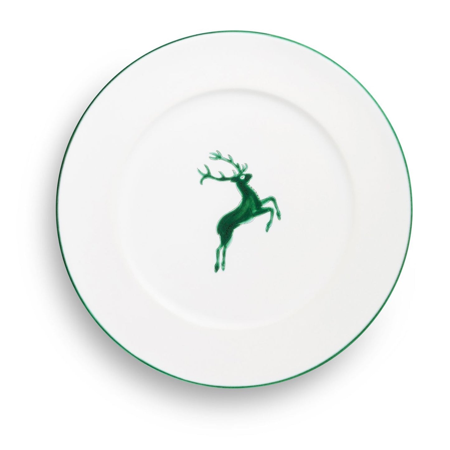 Green Deer Gourmet Dinner Plate 11.4"