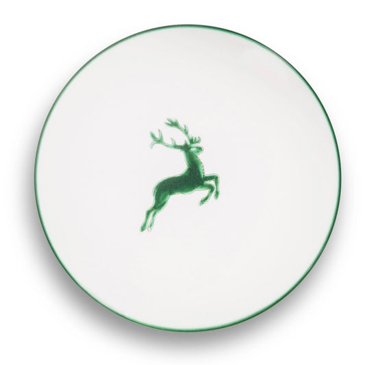 Green Deer Coupe Saucer