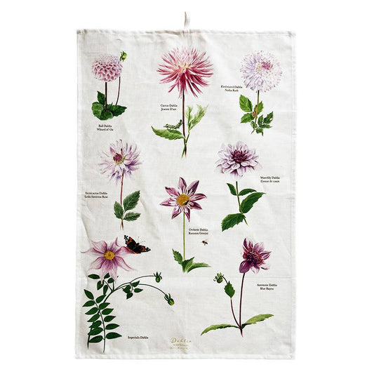 Koustrup & Co. - Dahlia 100% Organic Cotton Tea Towel