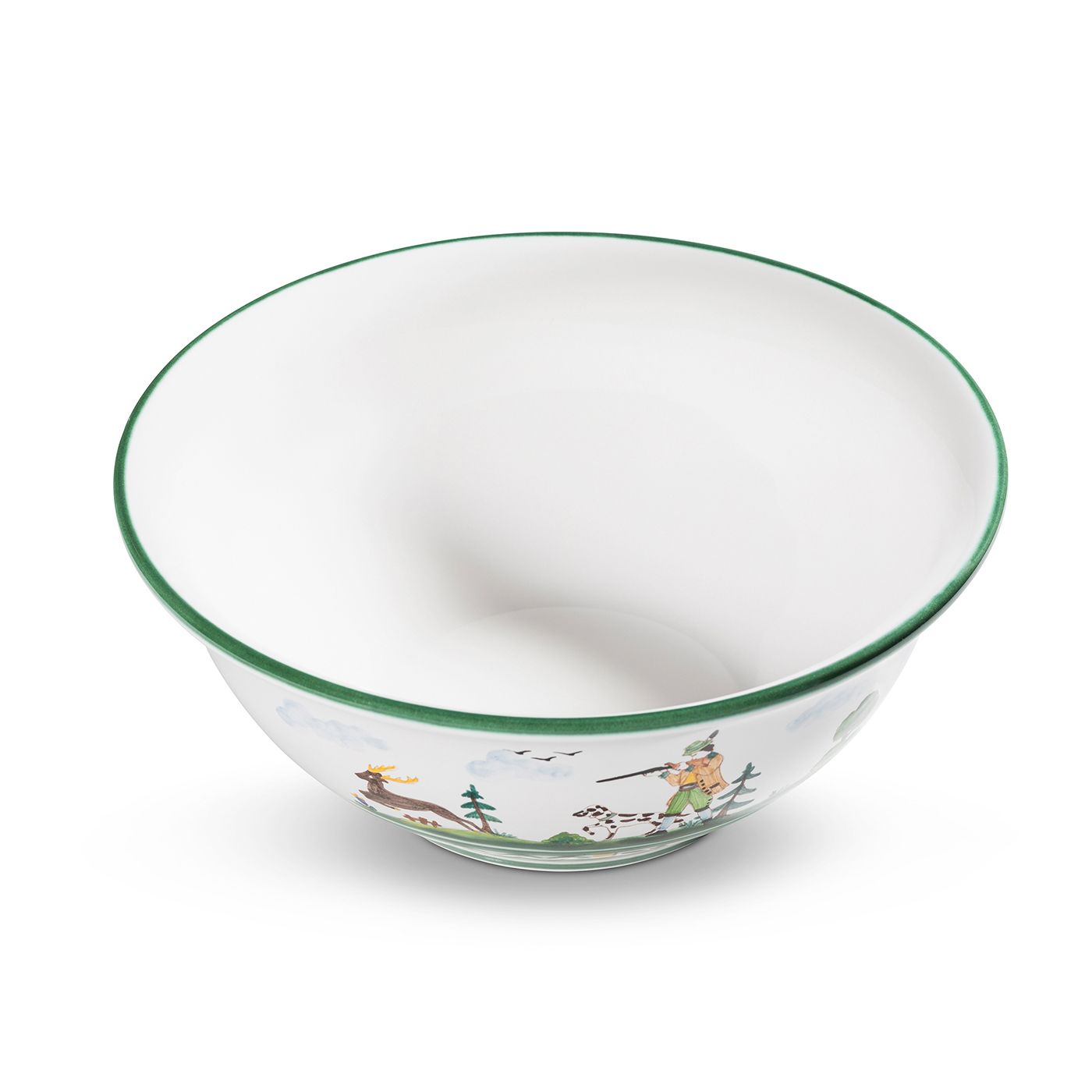 Hunter's Delight  10" Salad Bowl Male/Female Hunter