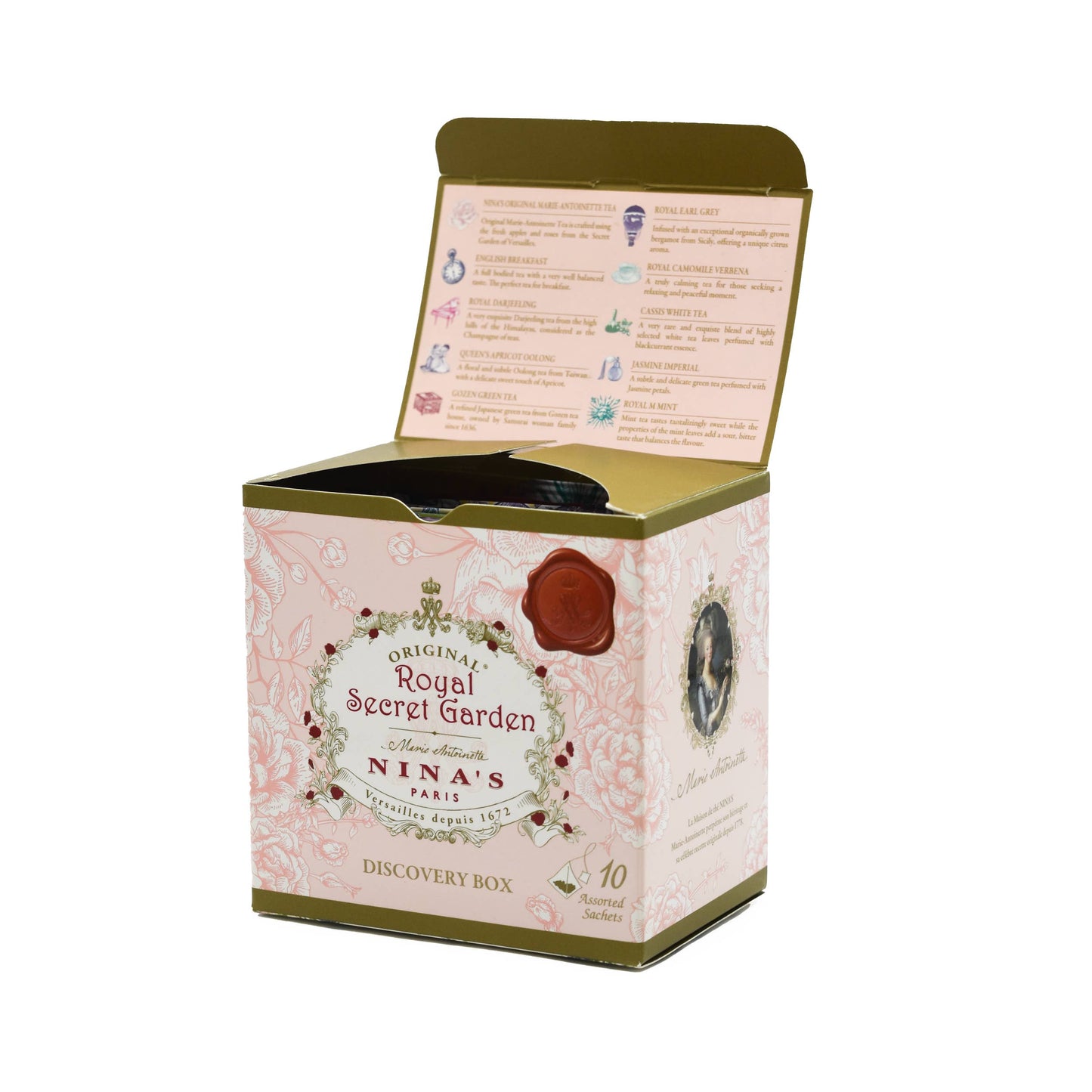 Nina's Paris Royal Series Discovery Box - 10 Tea Bags