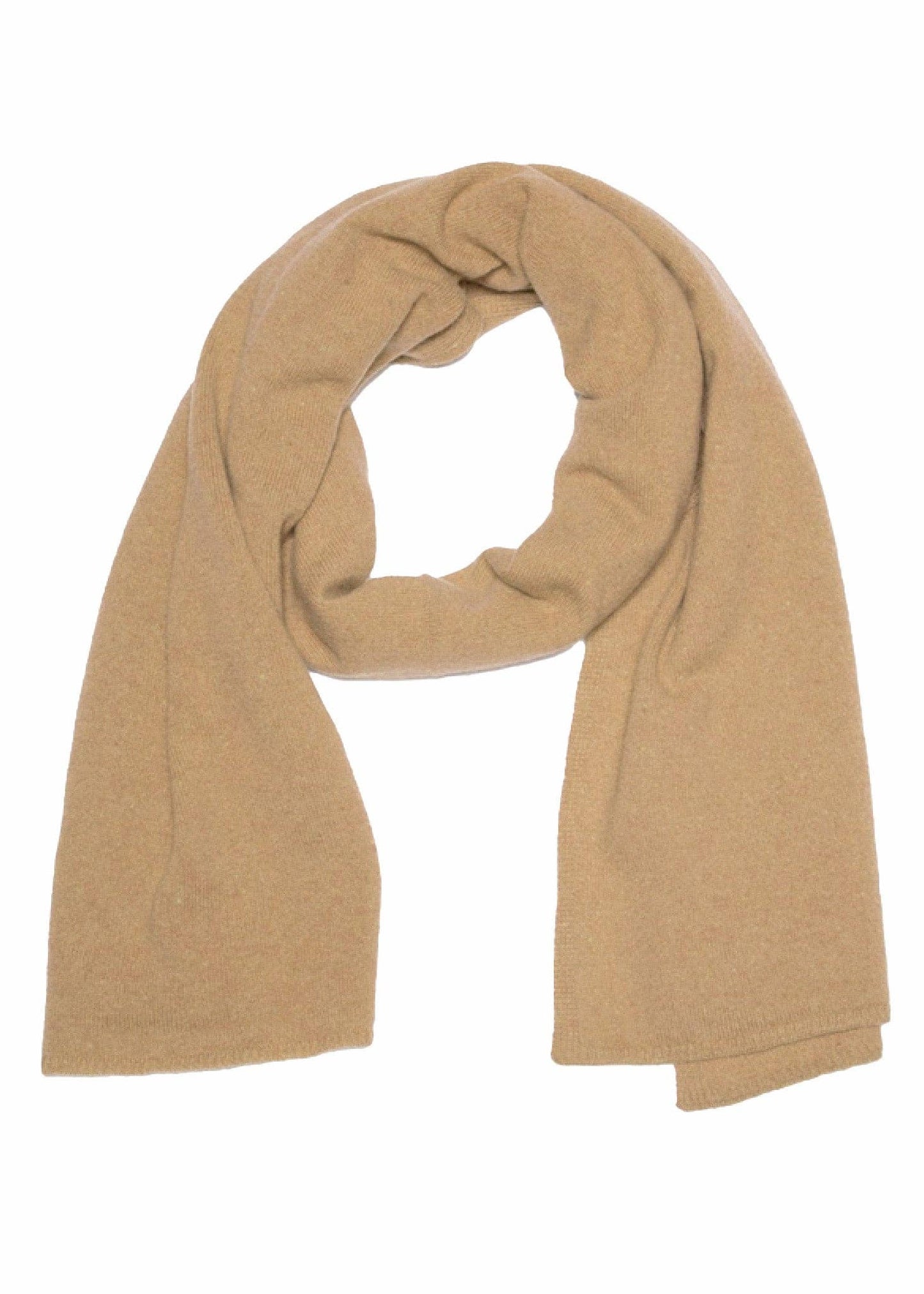 and for Good - Bedford Recycled Cashmere Wrap Scarf - Camel