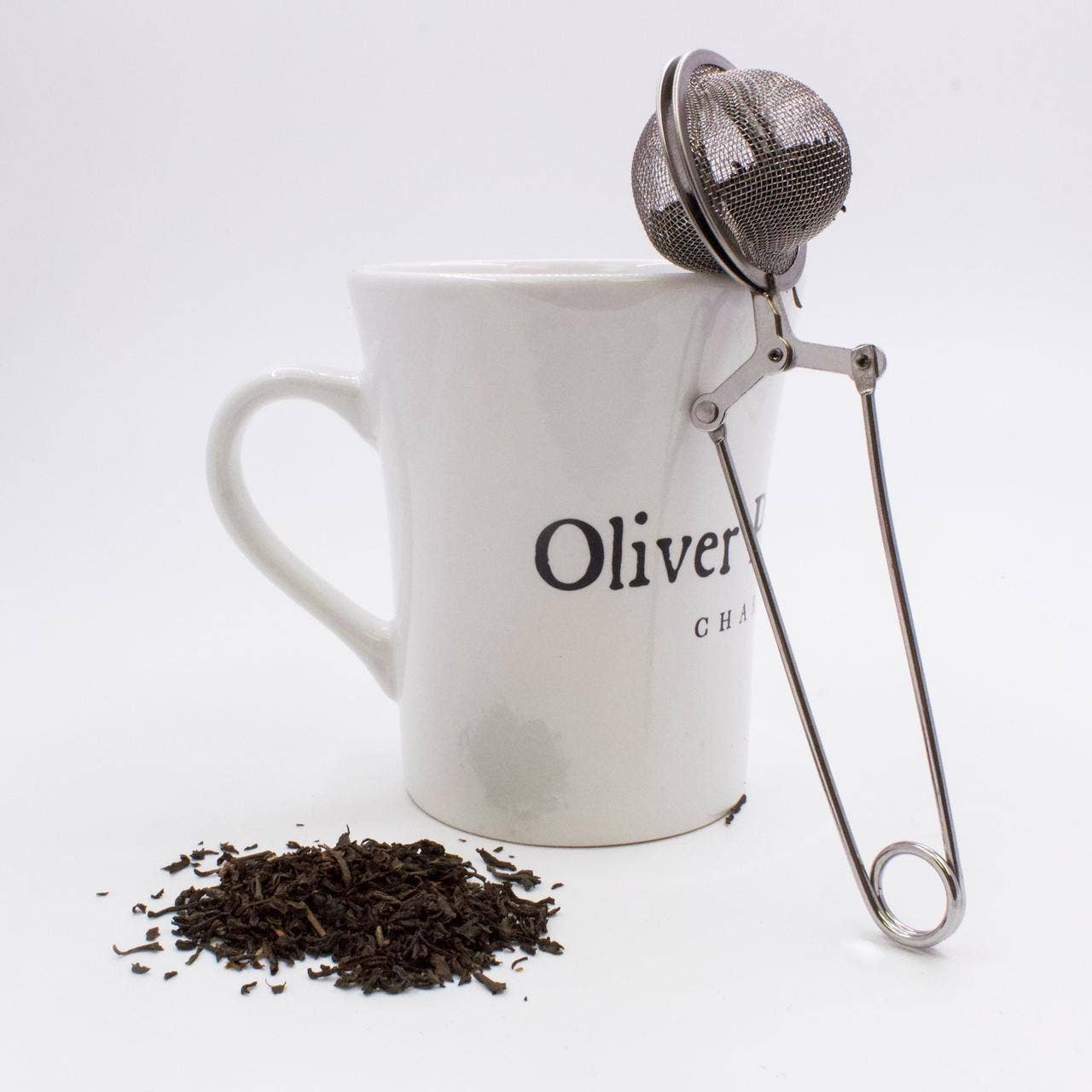 Oliver Pluff & Company - Small Wire Mesh Tea Brewing Ball with Handle