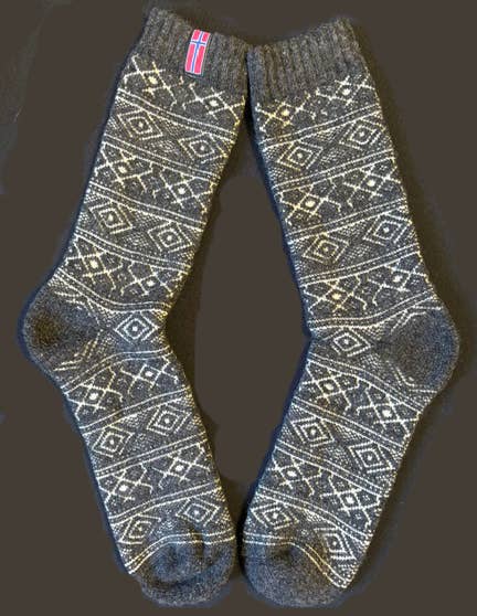 Swedish Passport - Wool Wear of Scandinavia Nordic Norway Wool Socks