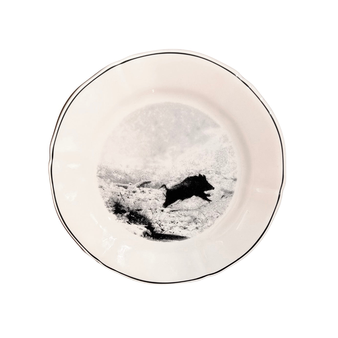 Gien Chambord Dessert Boar