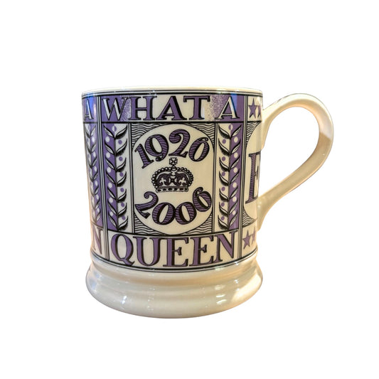 Emma Bridgewater What A Queen 1920-2006 Mug
