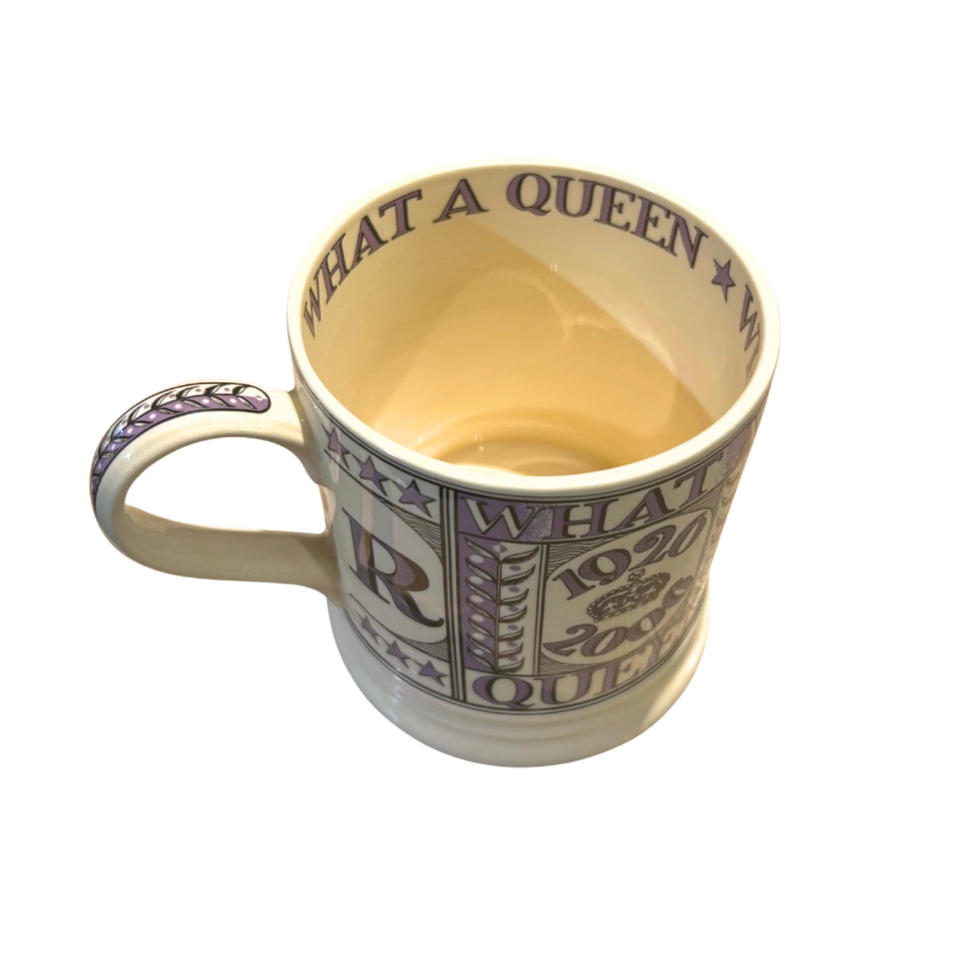 Emma Bridgewater What A Queen 1920-2006 Mug