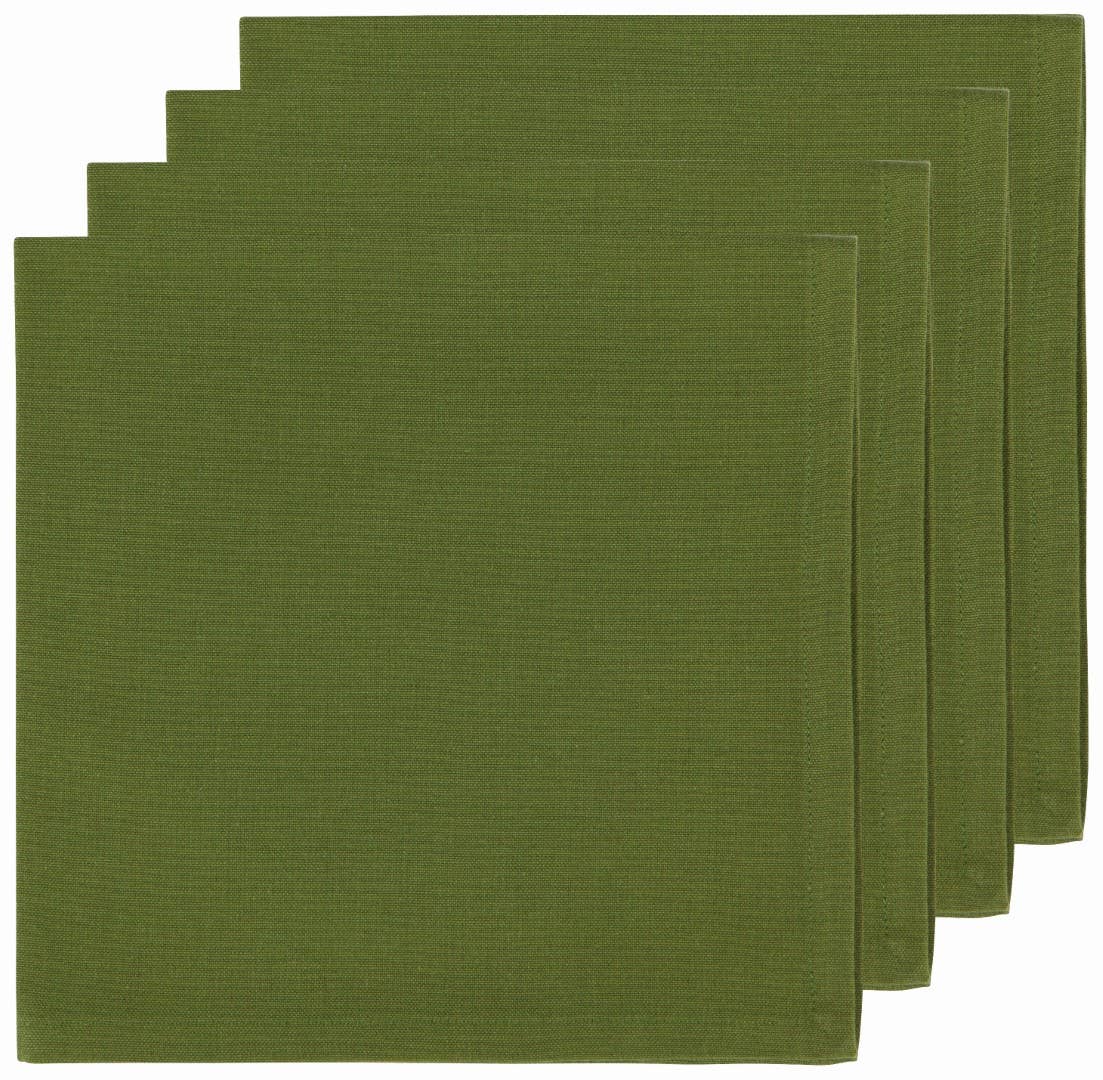 Spectrum Cotton Napkins Fir Green Set/4