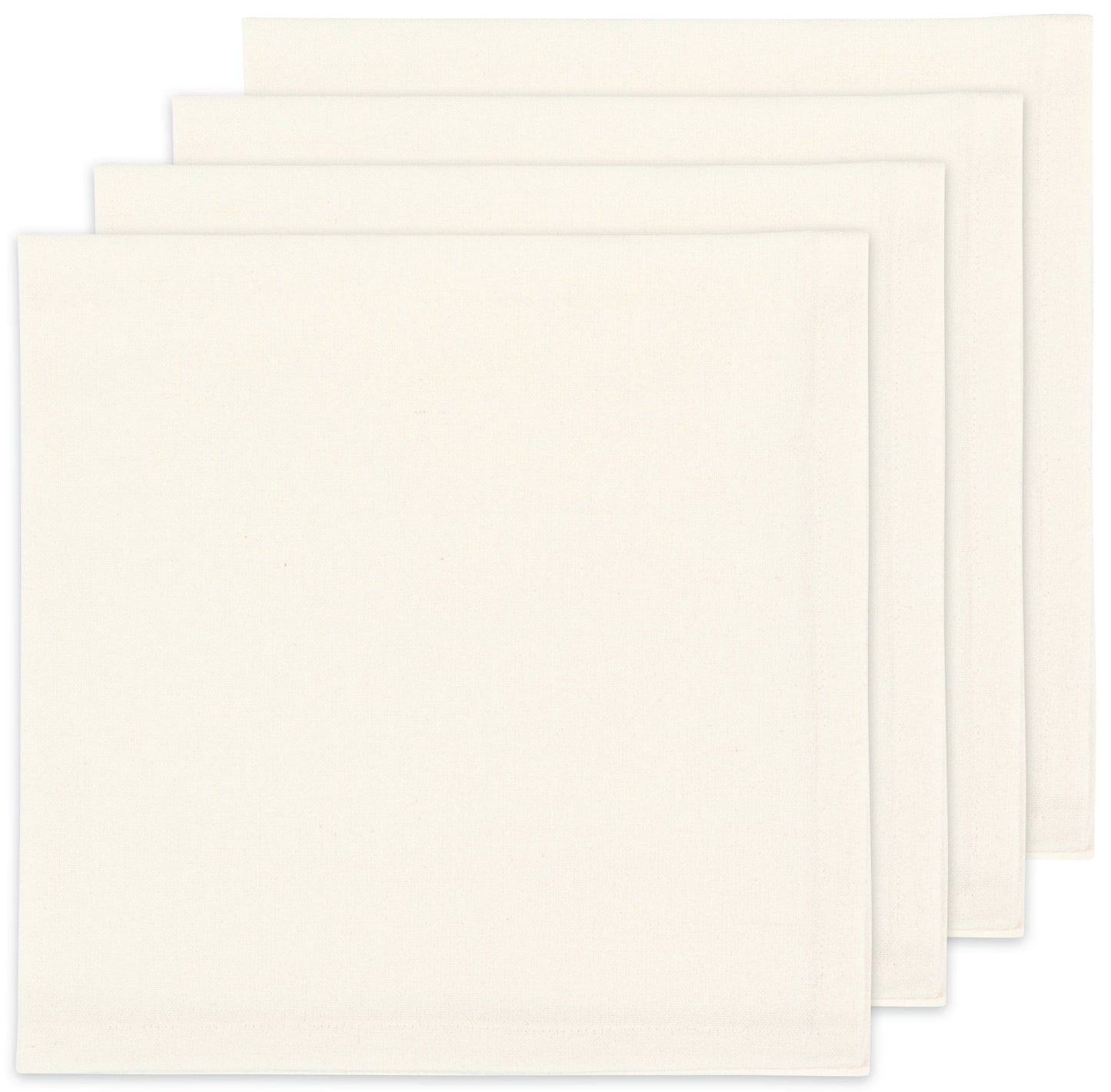 Spectrum Cotton Napkins Ivory Set/4