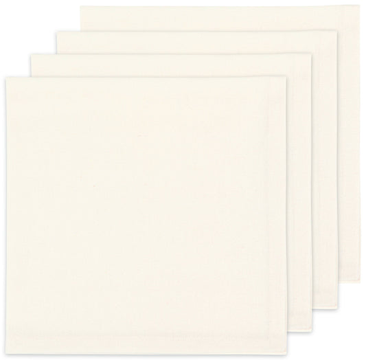 Spectrum Cotton Napkins Ivory Set/4