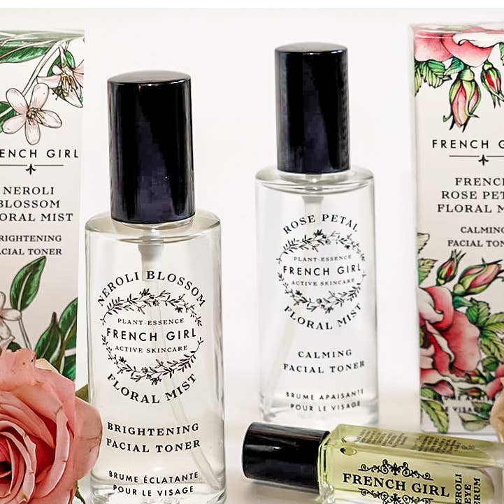 FRENCH GIRL - French Rose Organic Floral  Face Mist Hydrating Toner