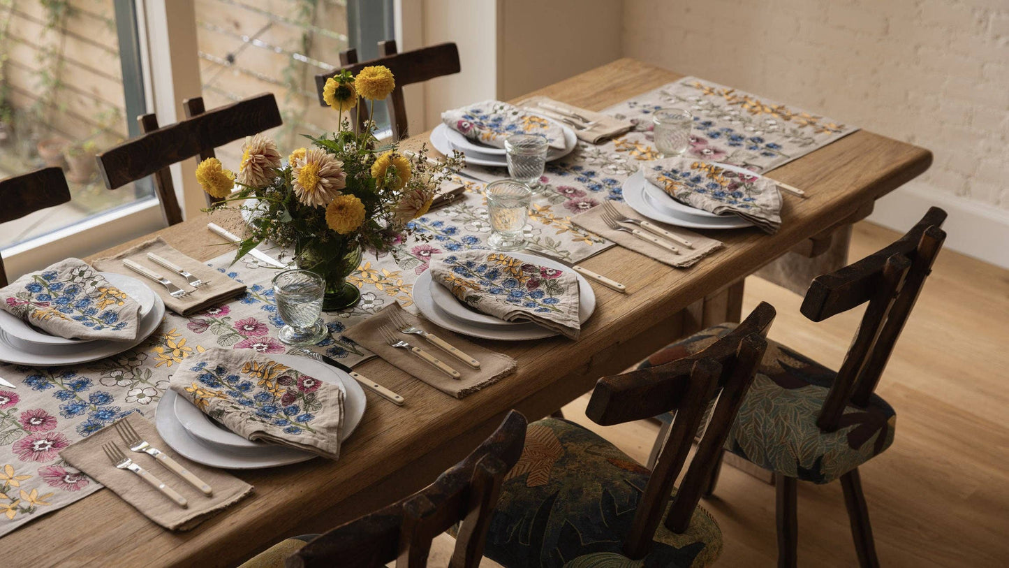 Coral & Tusk - Spring Stems Table Runner