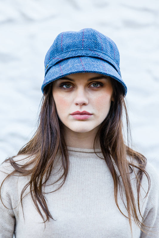 Mucros Weavers Flapper Hat - Blue