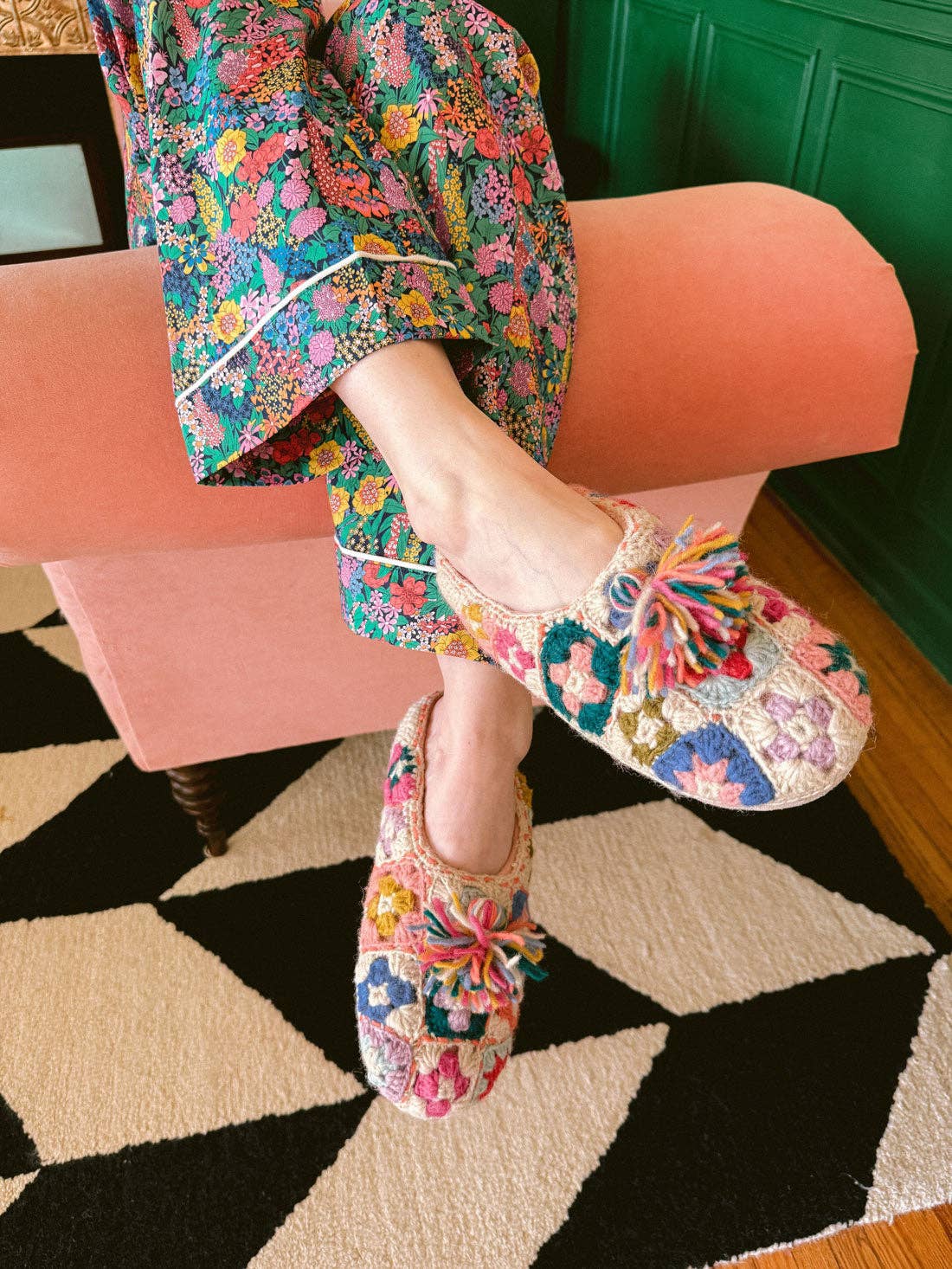 French Knot - Tiny Crochet Slipper