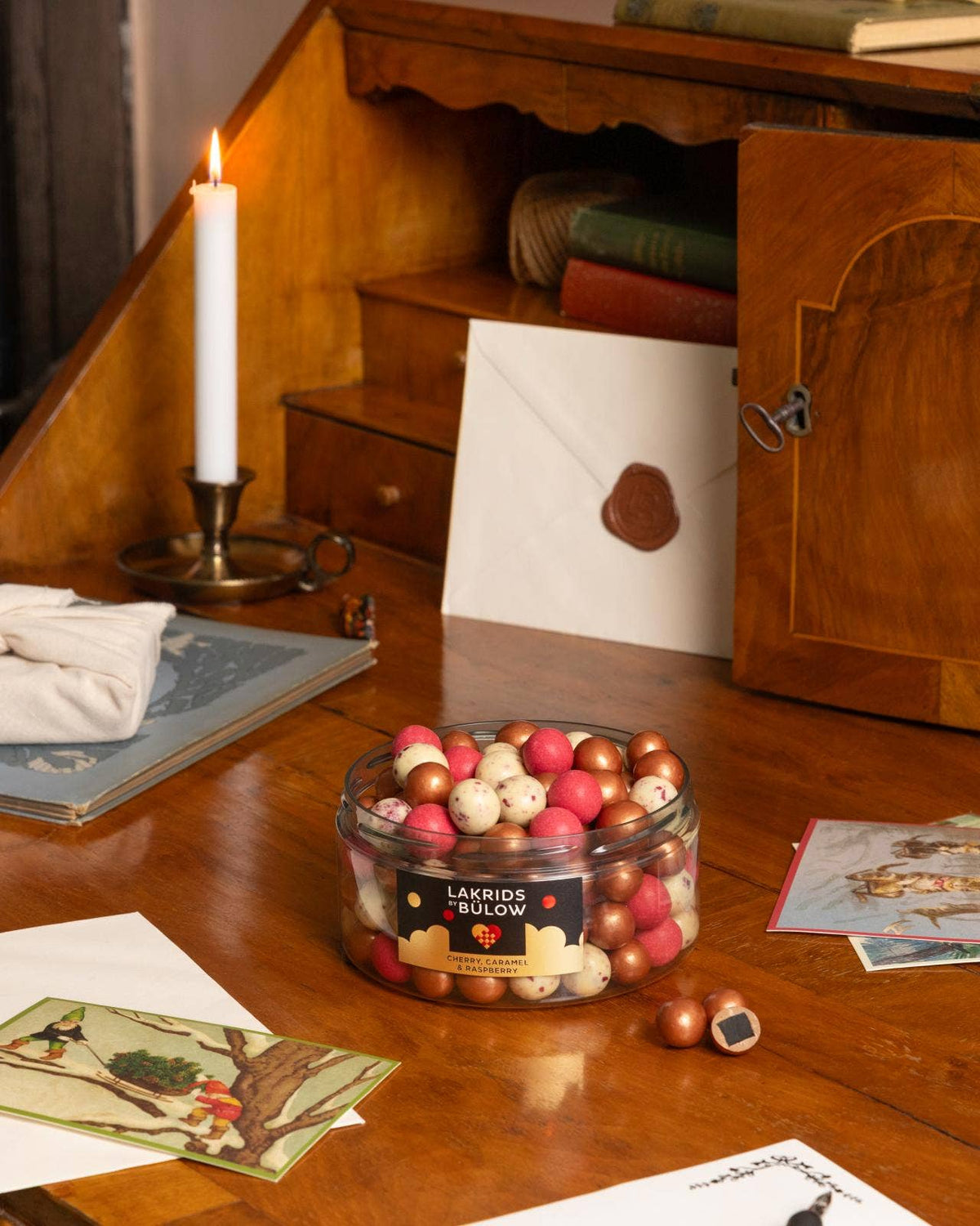 Lakrids by Bülow Festive Gift Pack - Cherry, Caramel & Raspberry
