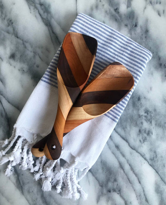 The Riley/Land Collection Heirloom Triple Wood Scoop