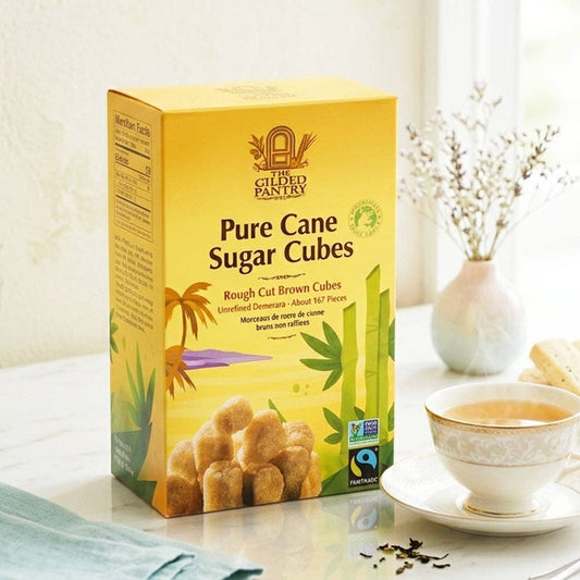 The Gilded Pantry Unrefined Brown Cane Sugar Cubes