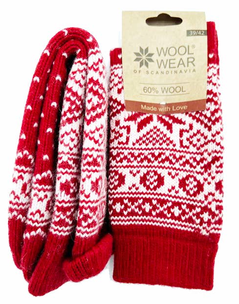 Wool Wear of Scandinavia Nordic Stars Wool Socks
