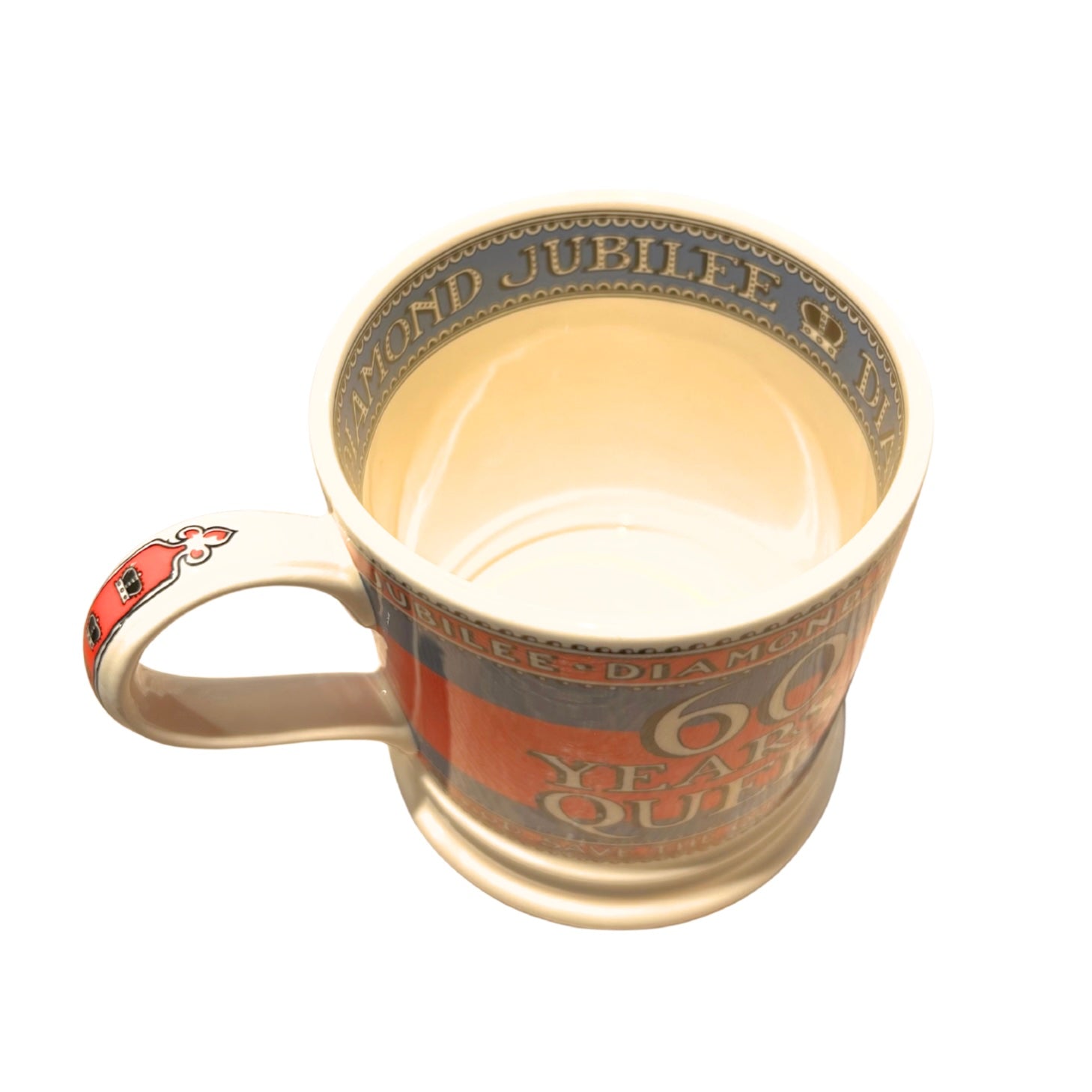 Emma Bridgewater Diamond Jubilee 60 Years A Queen 1 Pint Mug - Thumbnail 4