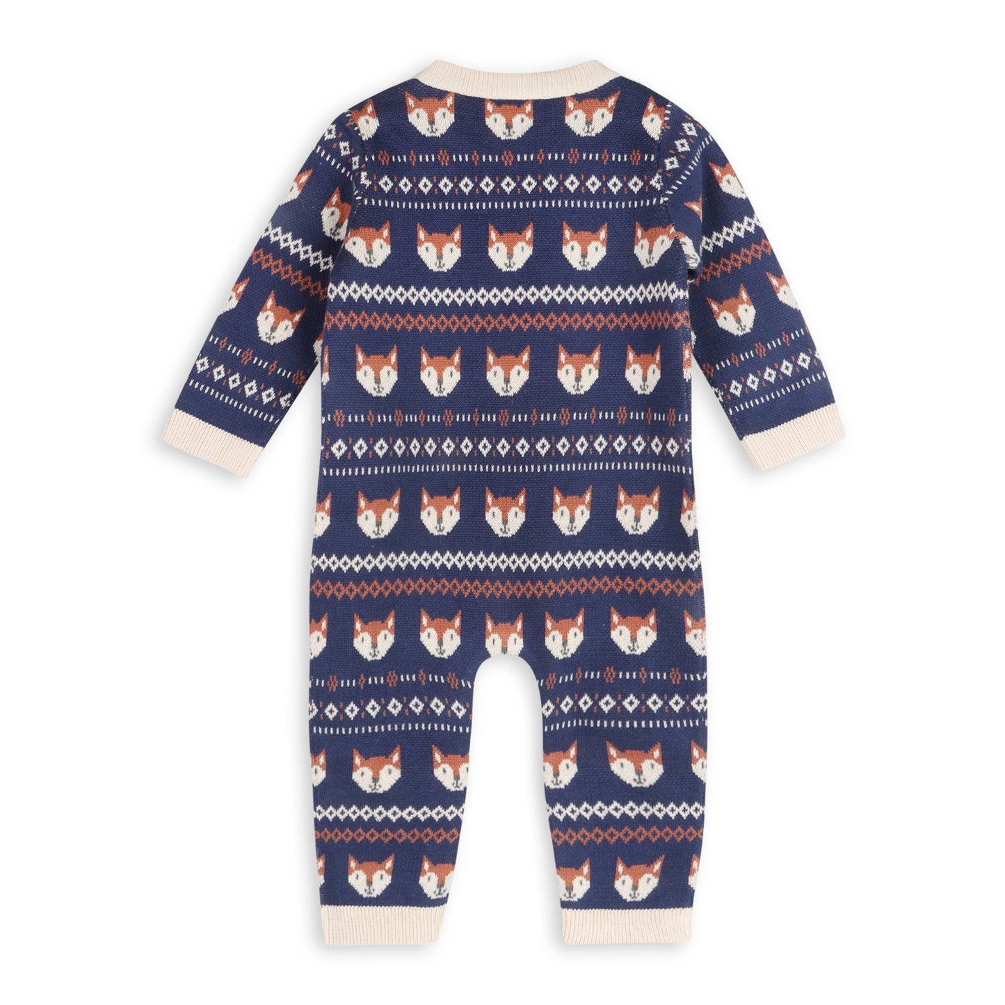 Viverano Organics - Fox Baby Knit Jumpsuit