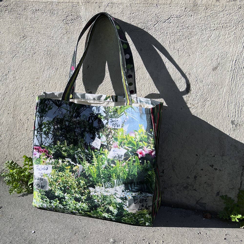Maron Bouillie - “Flowers” Market Tote