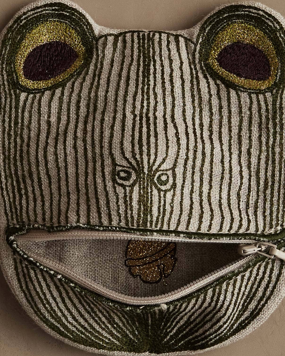 Coral & Tusk - Lucky Frog with Bell Pouch