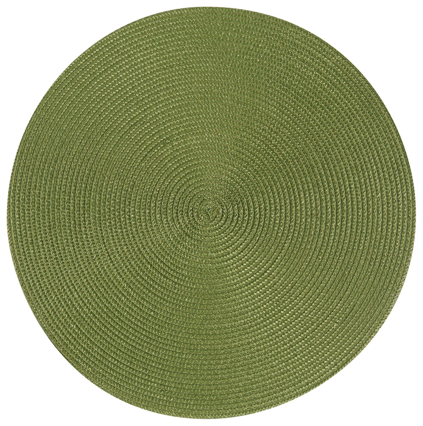 Disko Fir Green Round Placemat Set/4