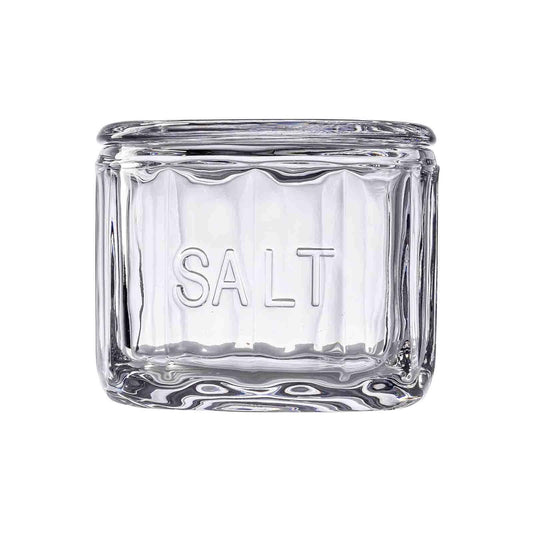 Glass Salt Cellar with Lid