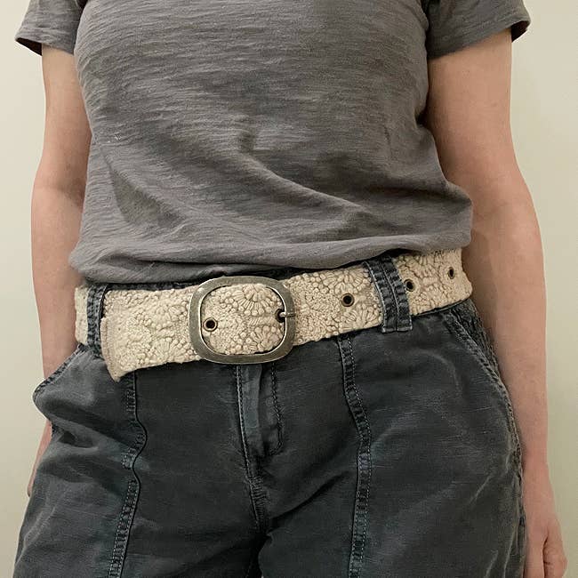 Jenny Krauss - Desert Dreams Embroidered Wool Belt
