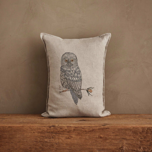 Coral & Tusk - Great Grey Owl Pillow