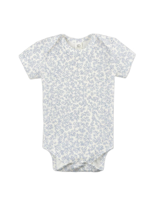KENDI by Colored Organics - Afton Bodysuit - Narelle Floral / Ivory + Sea