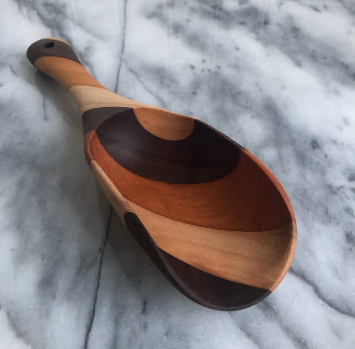 The Riley/Land Collection Heirloom Triple Wood Scoop