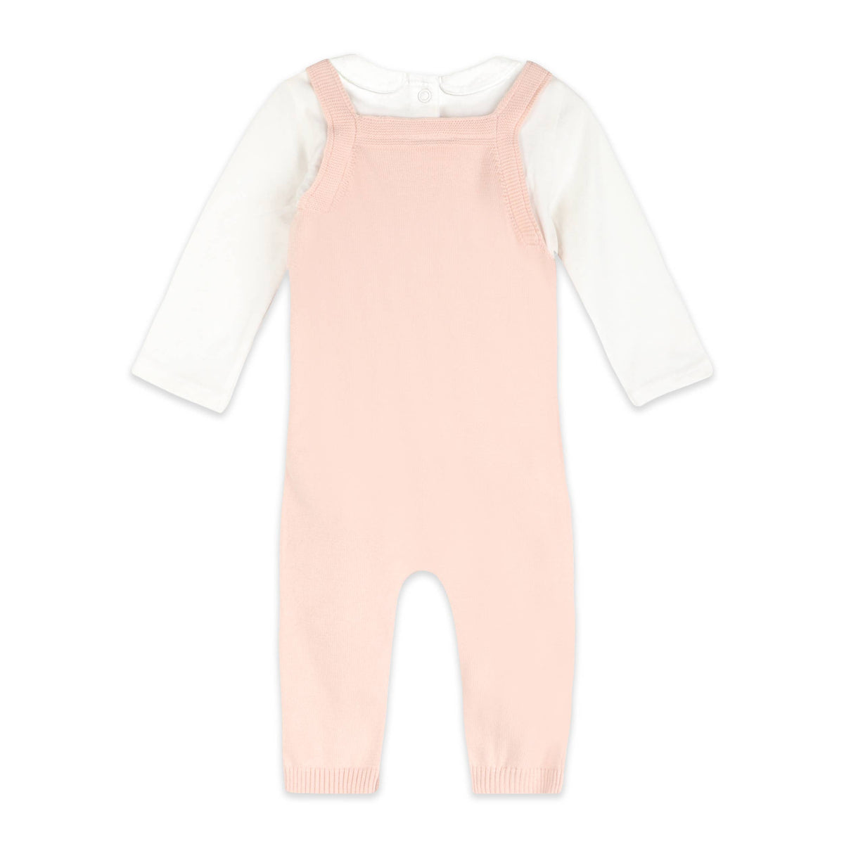 Viverano Organics - Lamb Cozy Knit Baby Overall Set (Organic Cotton)