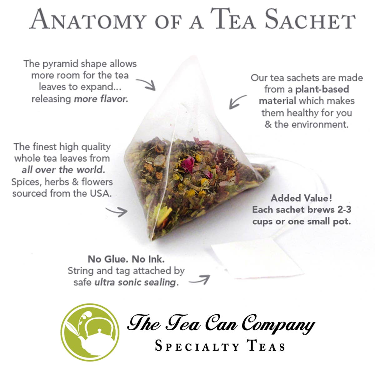 Cinnamon Apple Blossom Tea Sachets