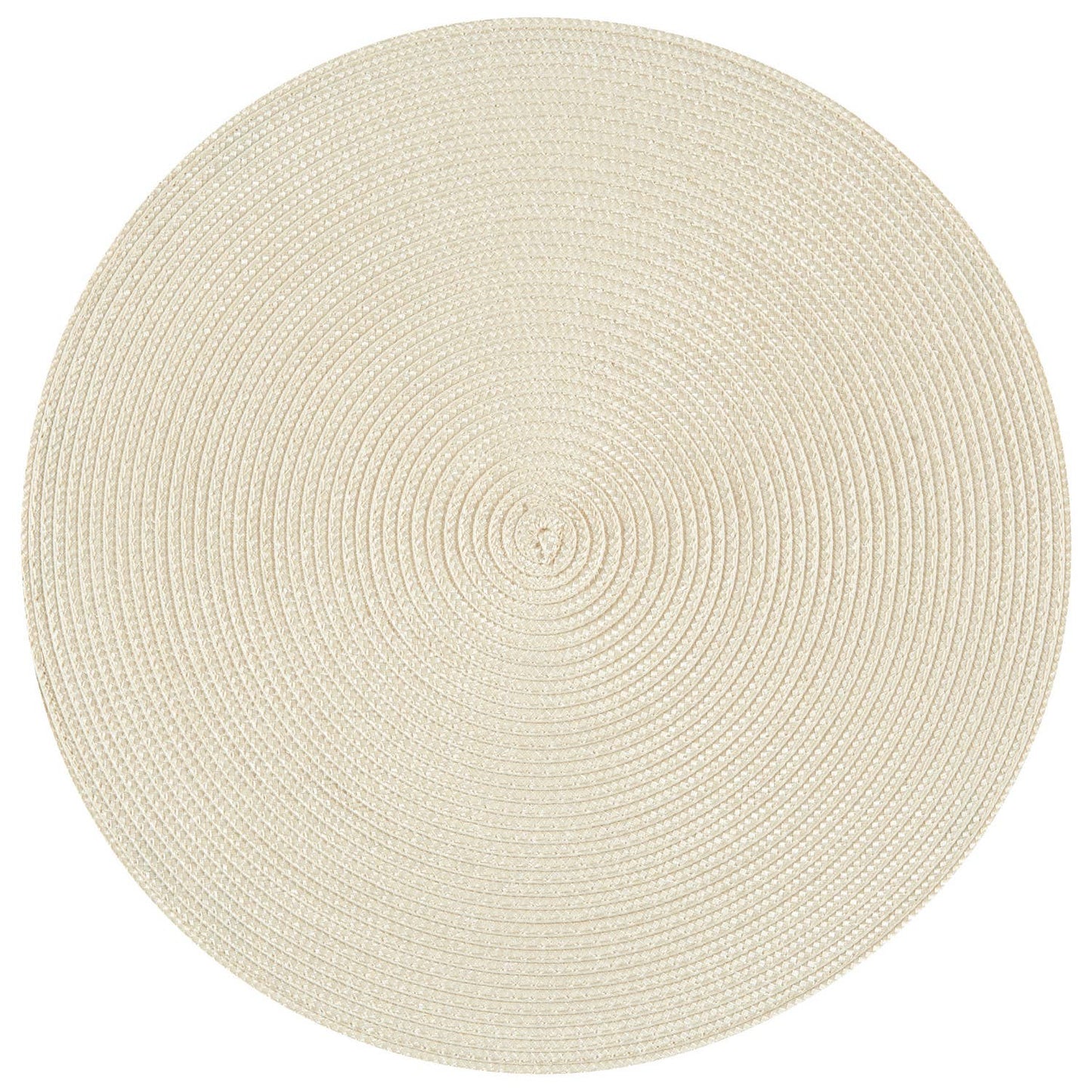 Disko Ivory Round Placemat Set/4