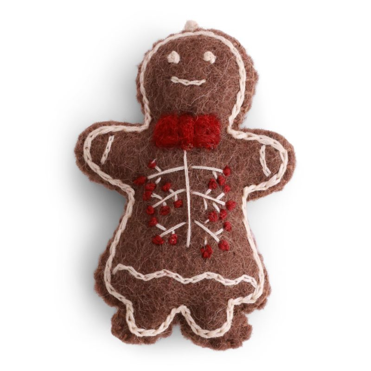 Gry and Sif - Gingerbread Girl with Embroidery