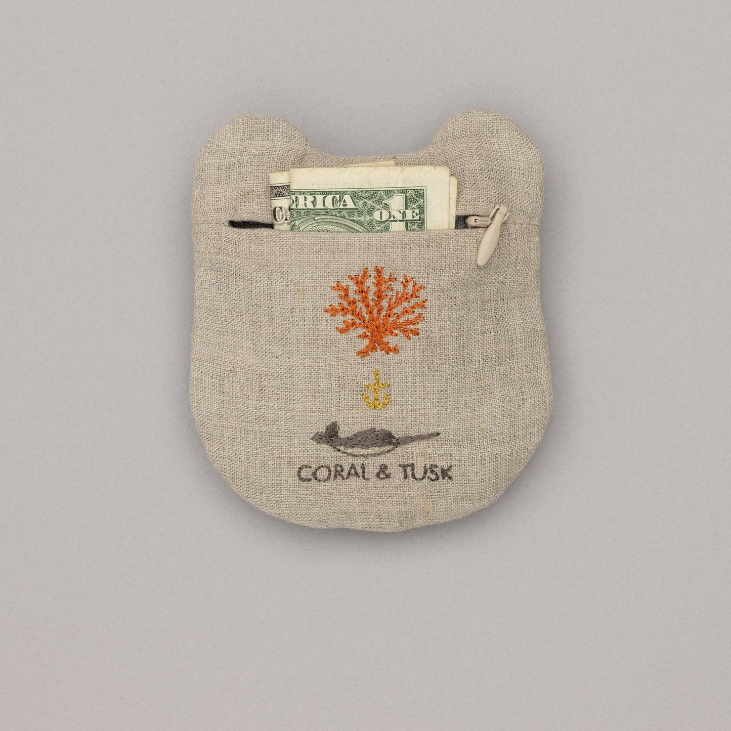 Coral & Tusk - Lucky Frog with Bell Pouch
